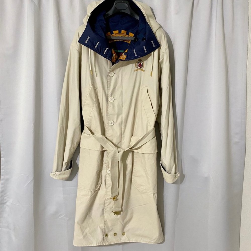 $770 Tommy Hilfiger Collection Reversible Coat - Picture 6 of 8